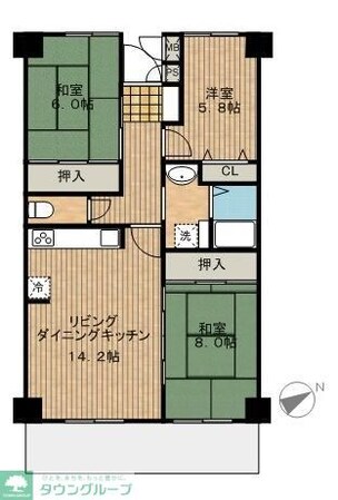 ステラメゾン大森の物件間取画像